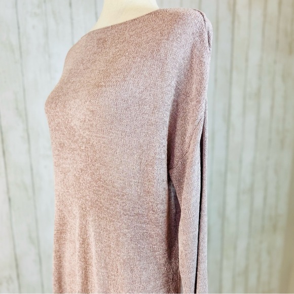 H&M | Soft Dusty Rose Sweater XS – Minimalist Chic Layering Top - Picture 7 of 13